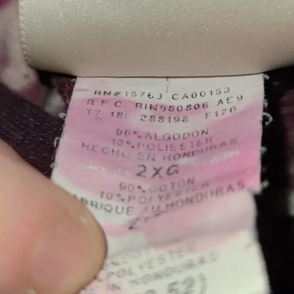 Oversized Bleached Hoodie tie dye - Picture 8 of 10